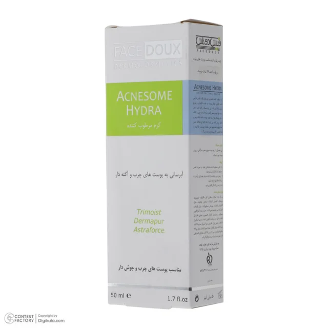 کرم مرطوبکننده فیس دوکس سری Acnesome مدل HYDRA حجم 50 میلیلیتر 101713129