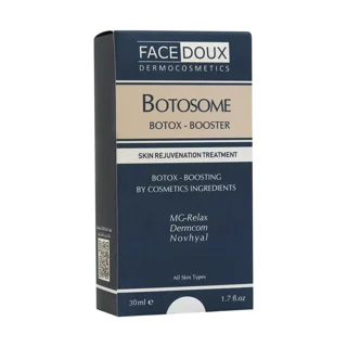 لوسیون ضد چروک و سفت کننده صورت فیس دوکس مدل Botosome مناسب برای انواع پوست حجم 30 میلی لی 101713214