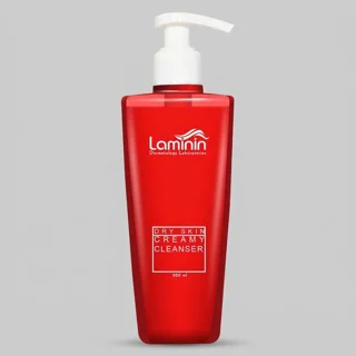 کرم ژل پاک کننده لامینین مدل Dry And Sensitive حجم 200 میلی لیتر