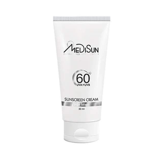 کرم ضد آفتاب بی رنگ آقایان مدیسان مدل SPF 60 مناسب انواع پوست حجم 50 میلی لیتر 101756733