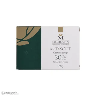 صابون کرمی مدیلن مدل Medisoft 30% مقدار 100 گرم 101713222