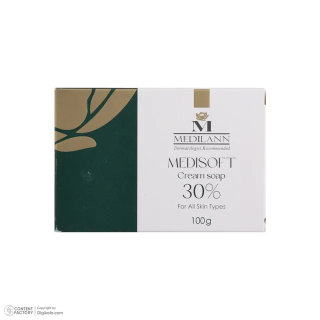 صابون کرمی مدیلن مدل Medisoft 30% مقدار 100 گرم 101713222